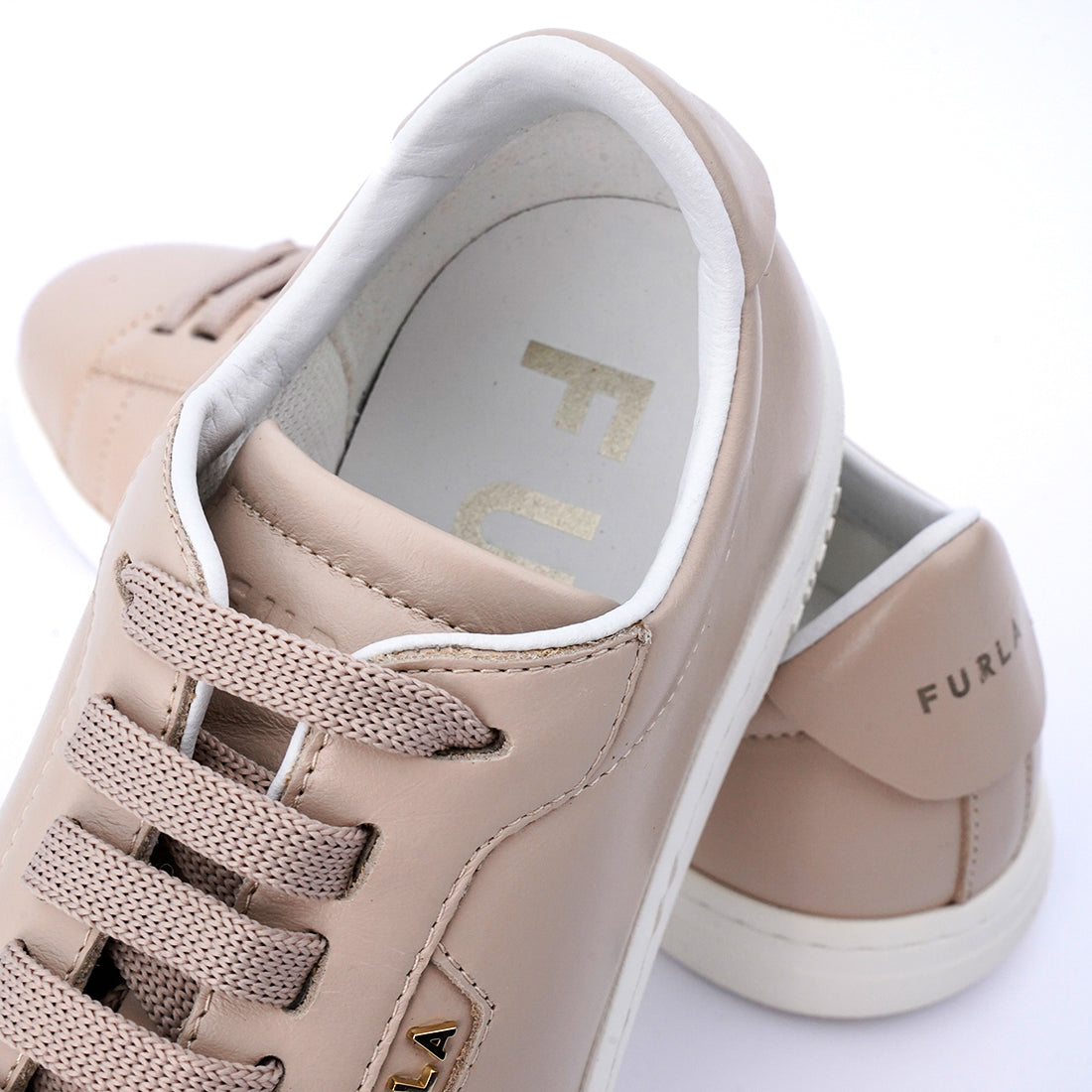 Furla Twist lace up Ballerina