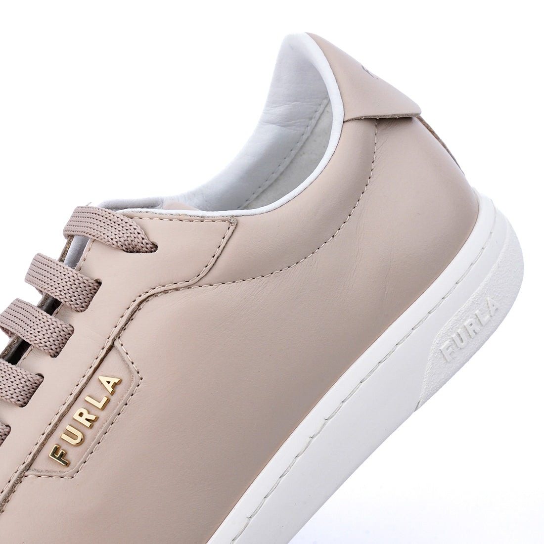 Furla Twist lace up Ballerina