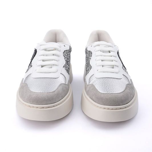 Furla Lace up Glitter Sneakers - Beautyflyplace