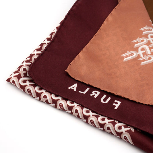 Esarfă Furla mătase naturală - Beautyflyplace