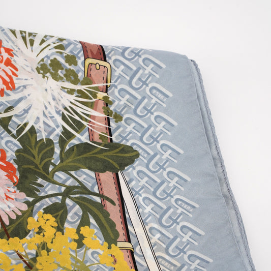 Esarfă Furla mătase naturală - Beautyflyplace