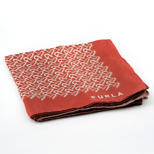 Esarfa Furla mătase naturală - Beautyflyplace