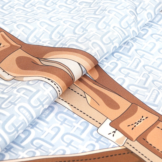 Esarfă Furla Mătase naturală - Beautyflyplace