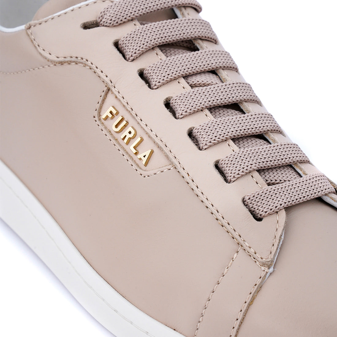 Furla Twist lace up Ballerina