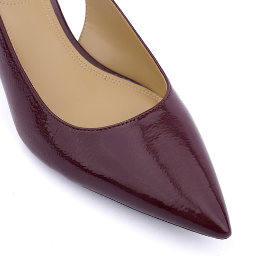 Pantofi kitten Michael Kors Doreen oxblood