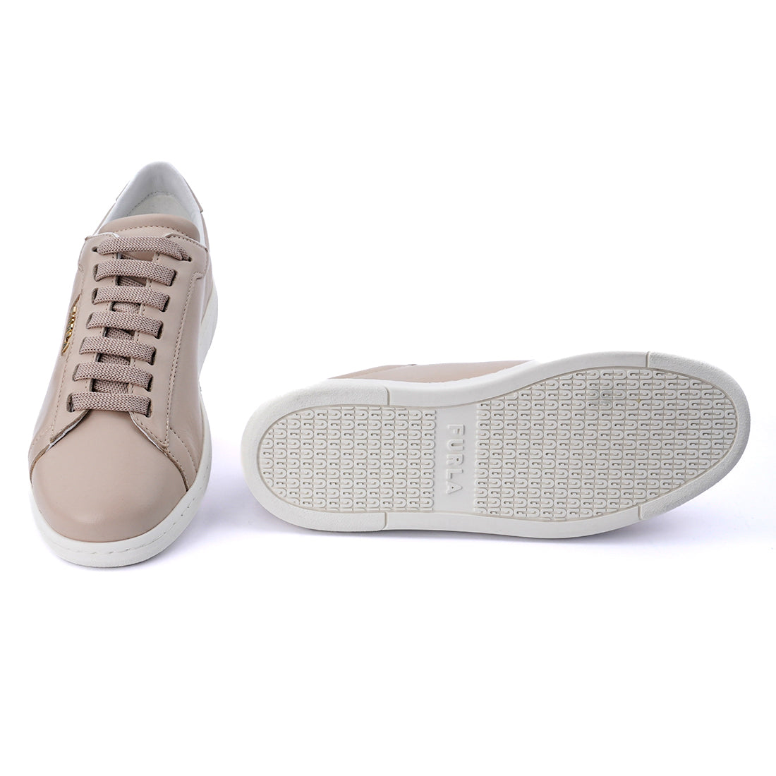 Furla Twist lace up Ballerina