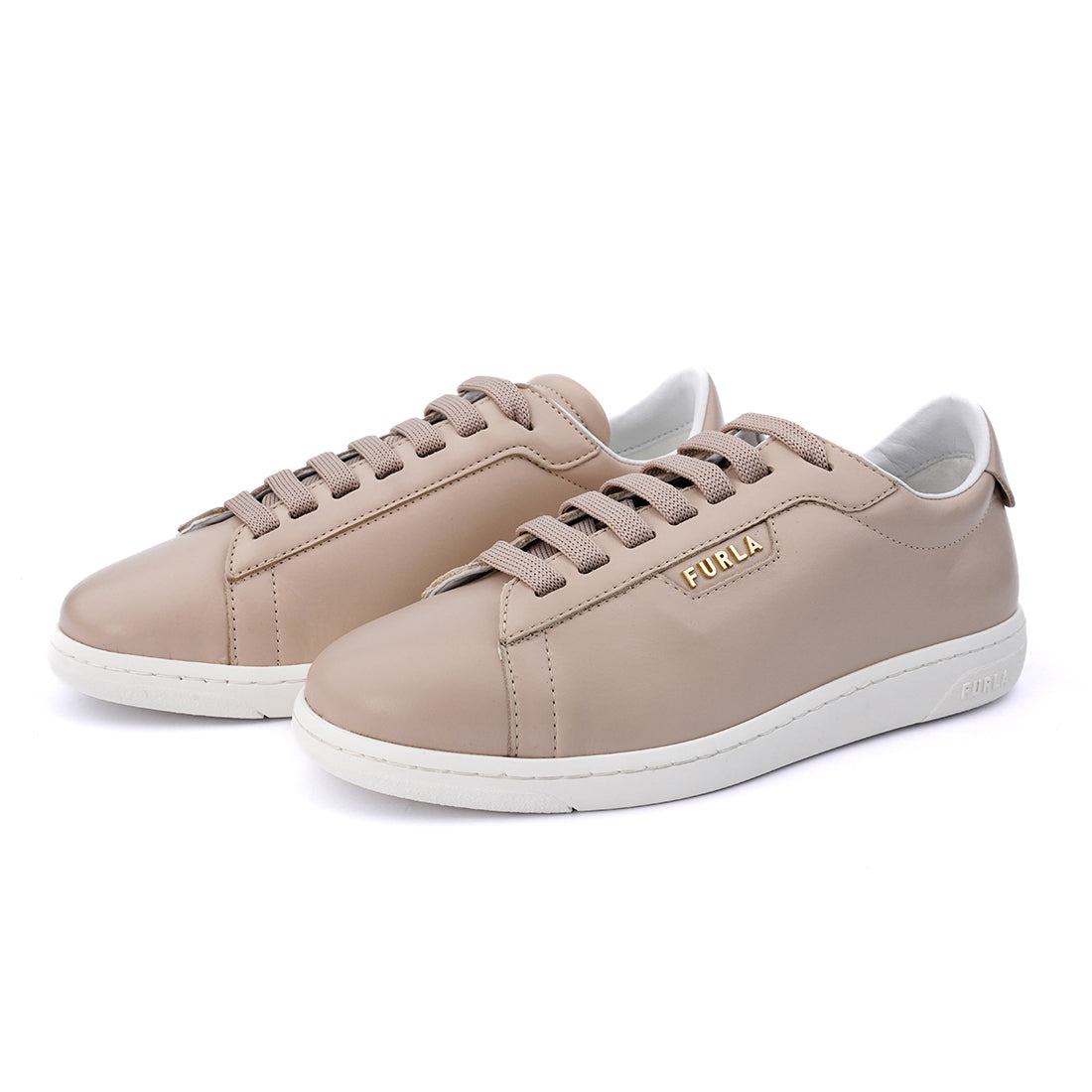 Furla Twist lace up Ballerina