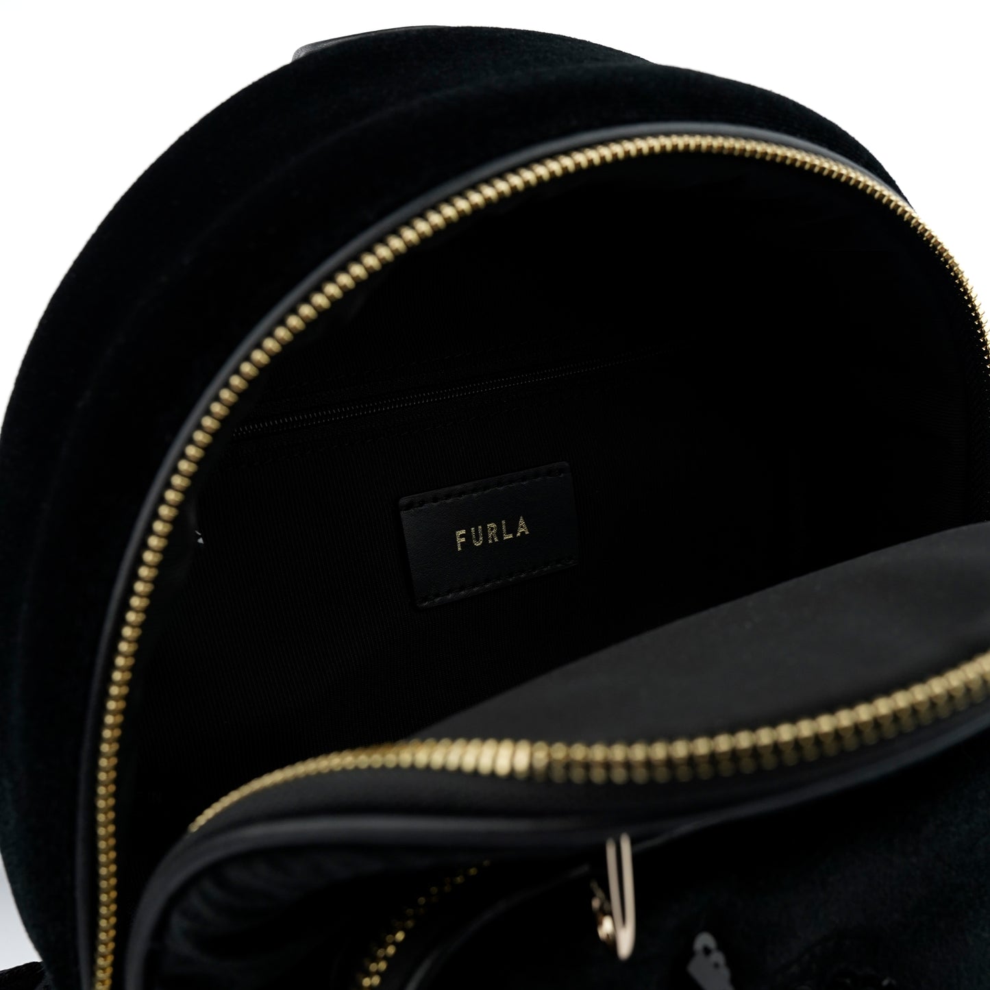 Ghiozdan Furla Gaia catifea , small size