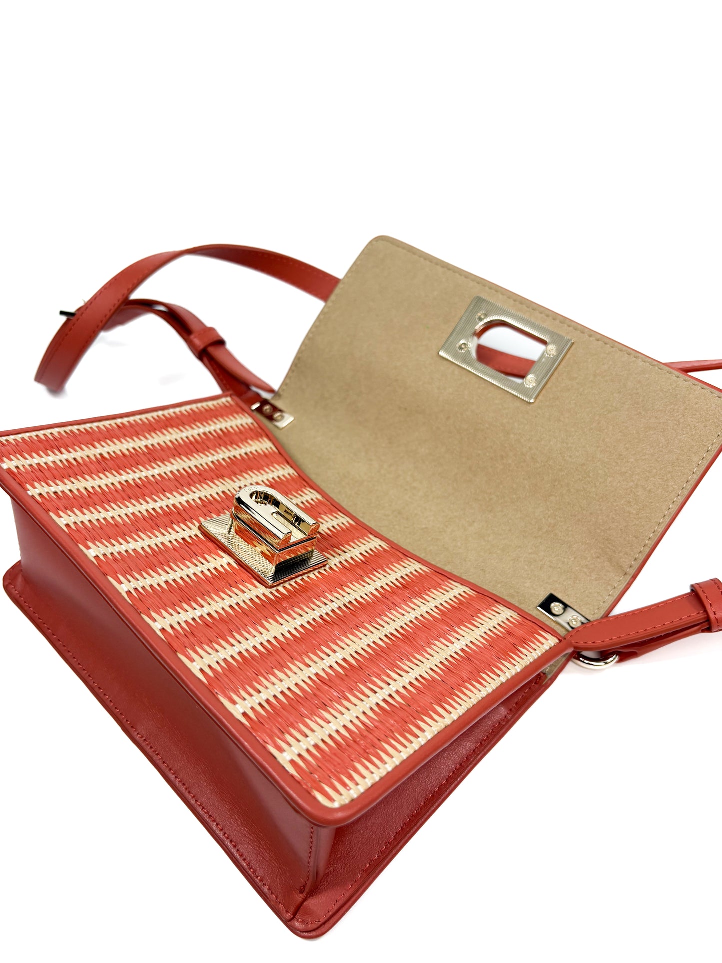 Furla 1972 mini rafia