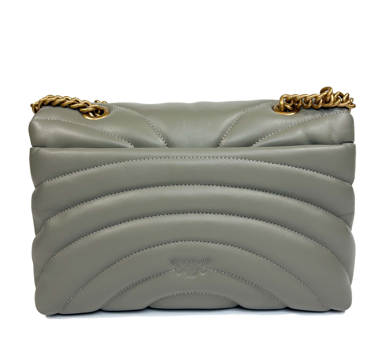 Pinko Love puff Classic Butterfly Green