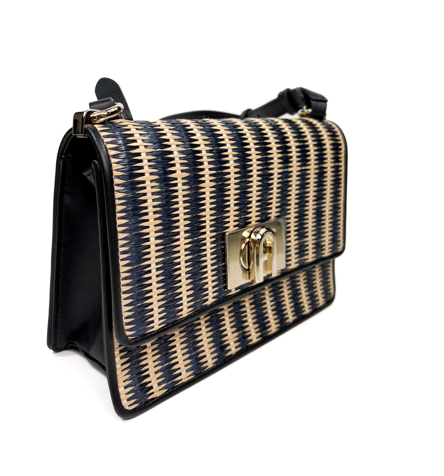 Furla 1927 mini rafia