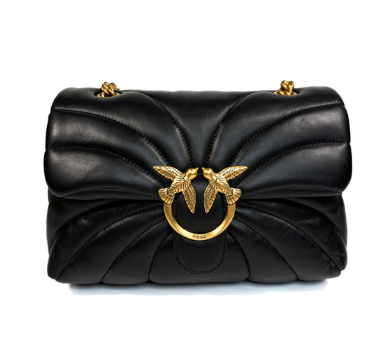 Pinko Love Puff Classic Butterfly black