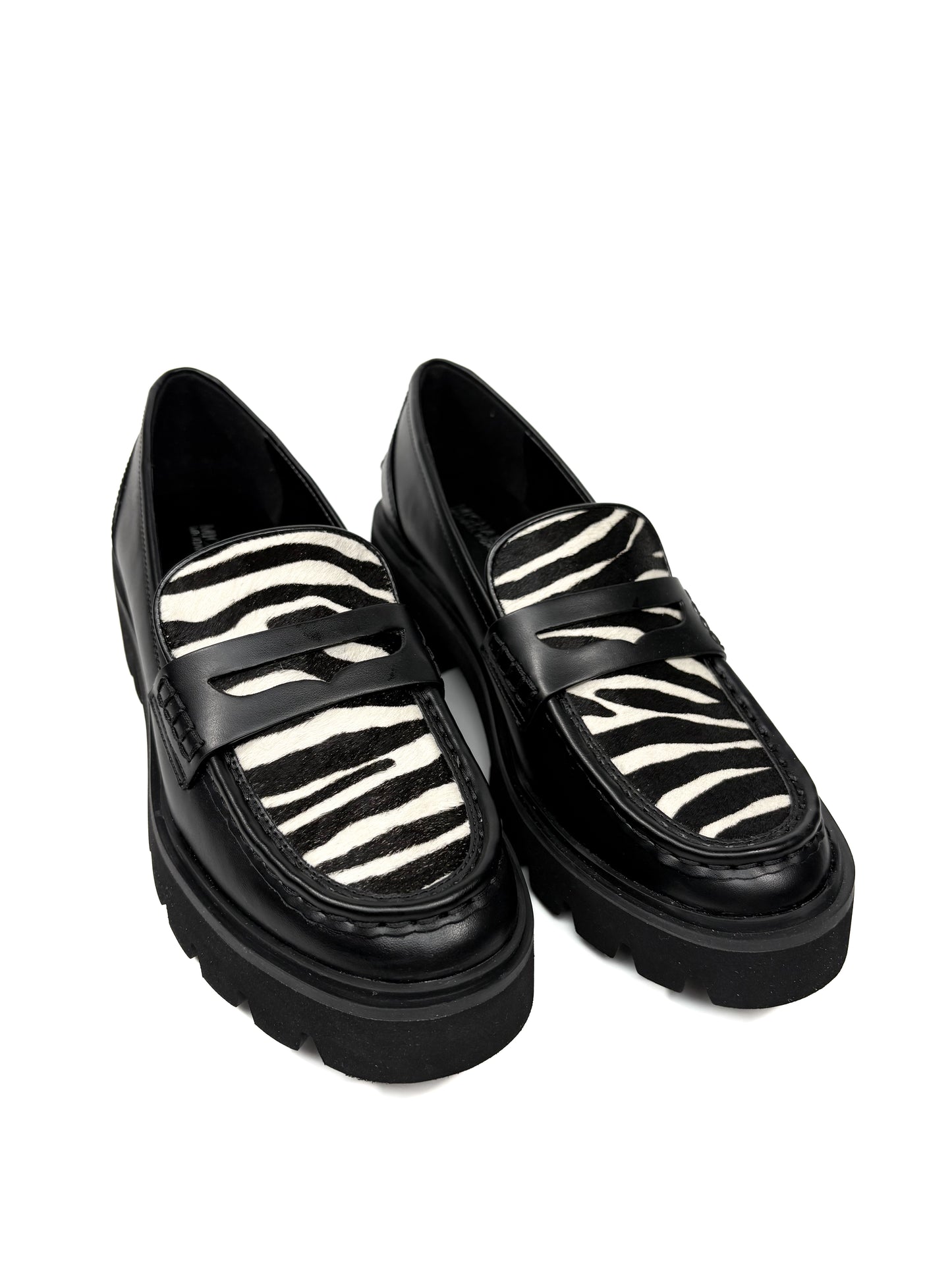 MK Holland zebra loafers