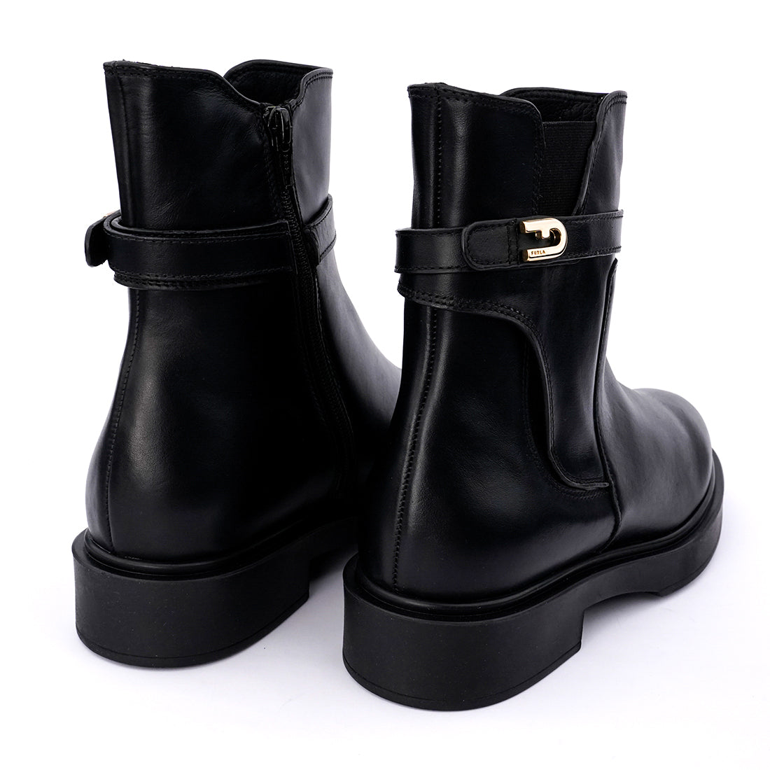 Cizme Furla black - Beautyflyplace