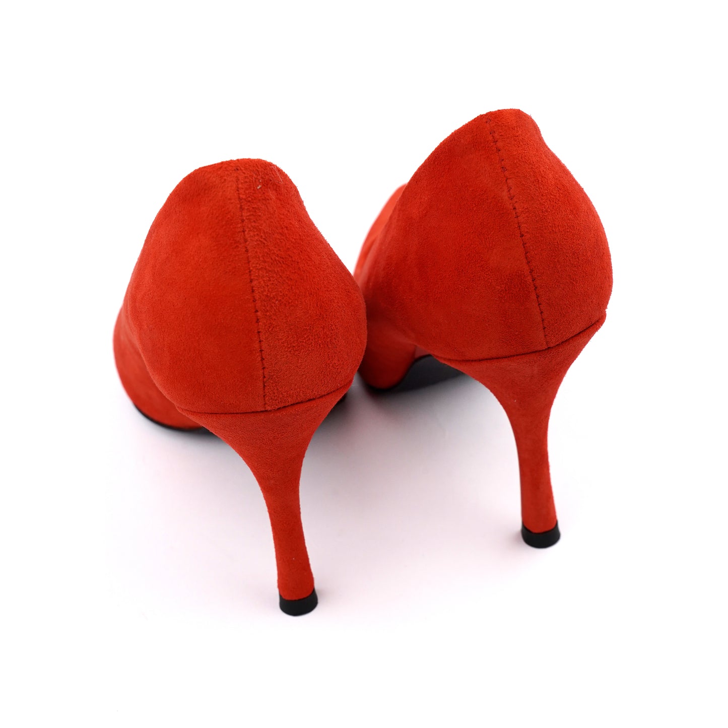Pantofi cu toc  Furla Code Decollete din piele intoarsă