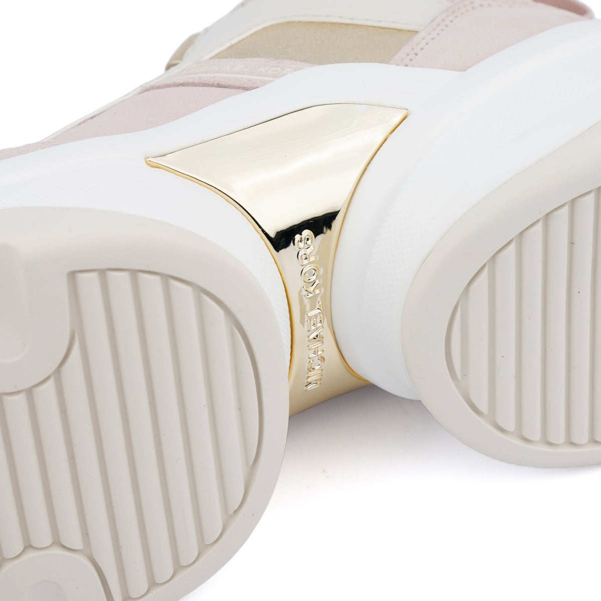 Pantofi sport Michael Kors Olympia cu platformă – Roz pudră