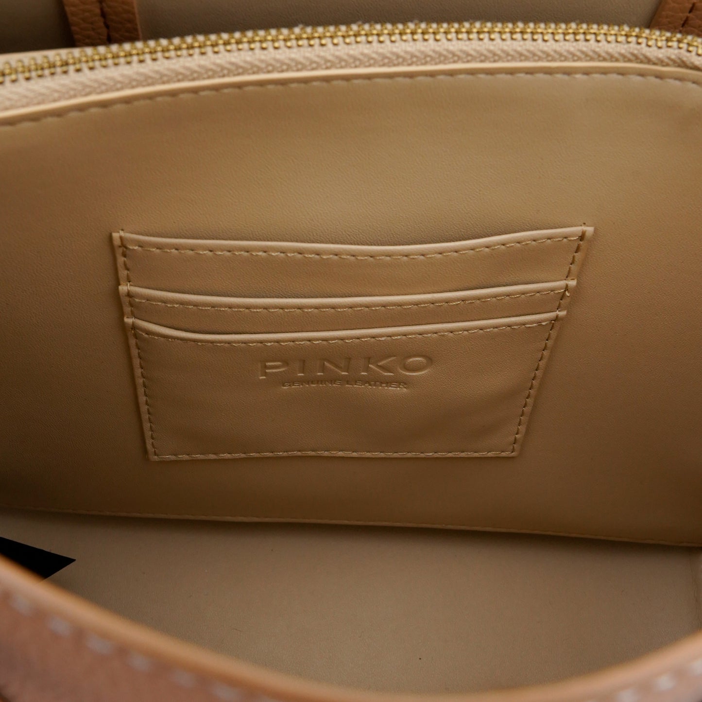 Geantă tote crossbody Pinko Carrie small brown