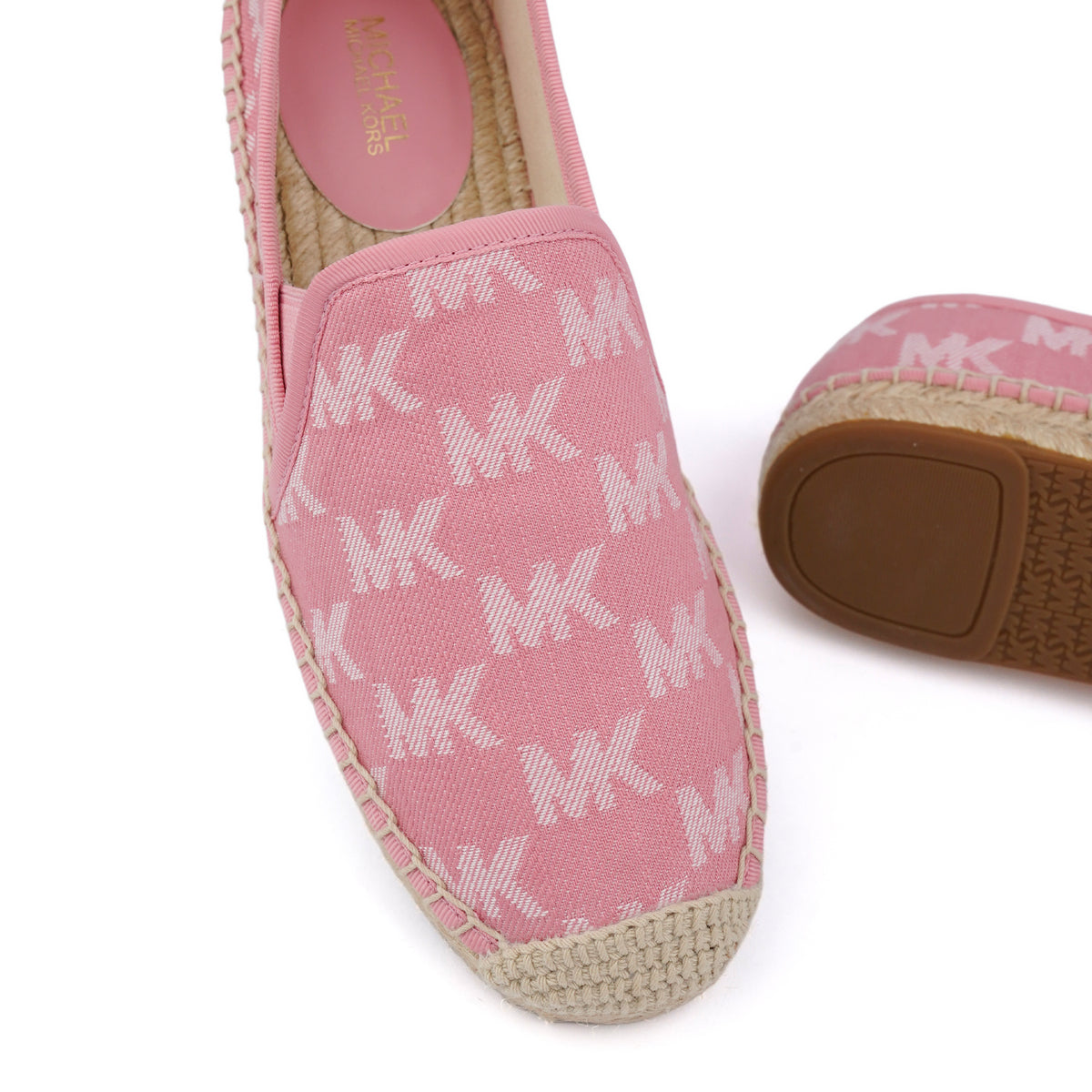 Espadrile Michael Kors Hasting jaquard pink