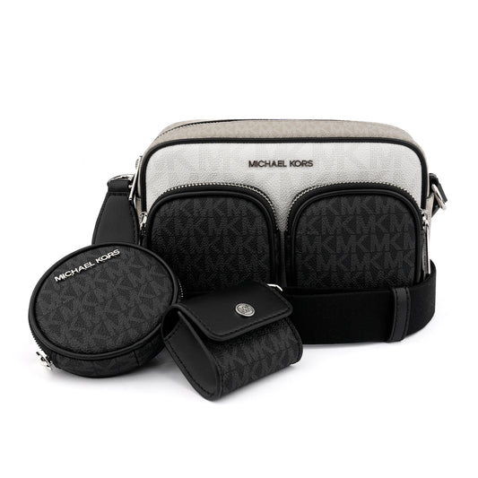 Geanta crossbody Michael Kors Jet Set Travel Small Logo with Pouches