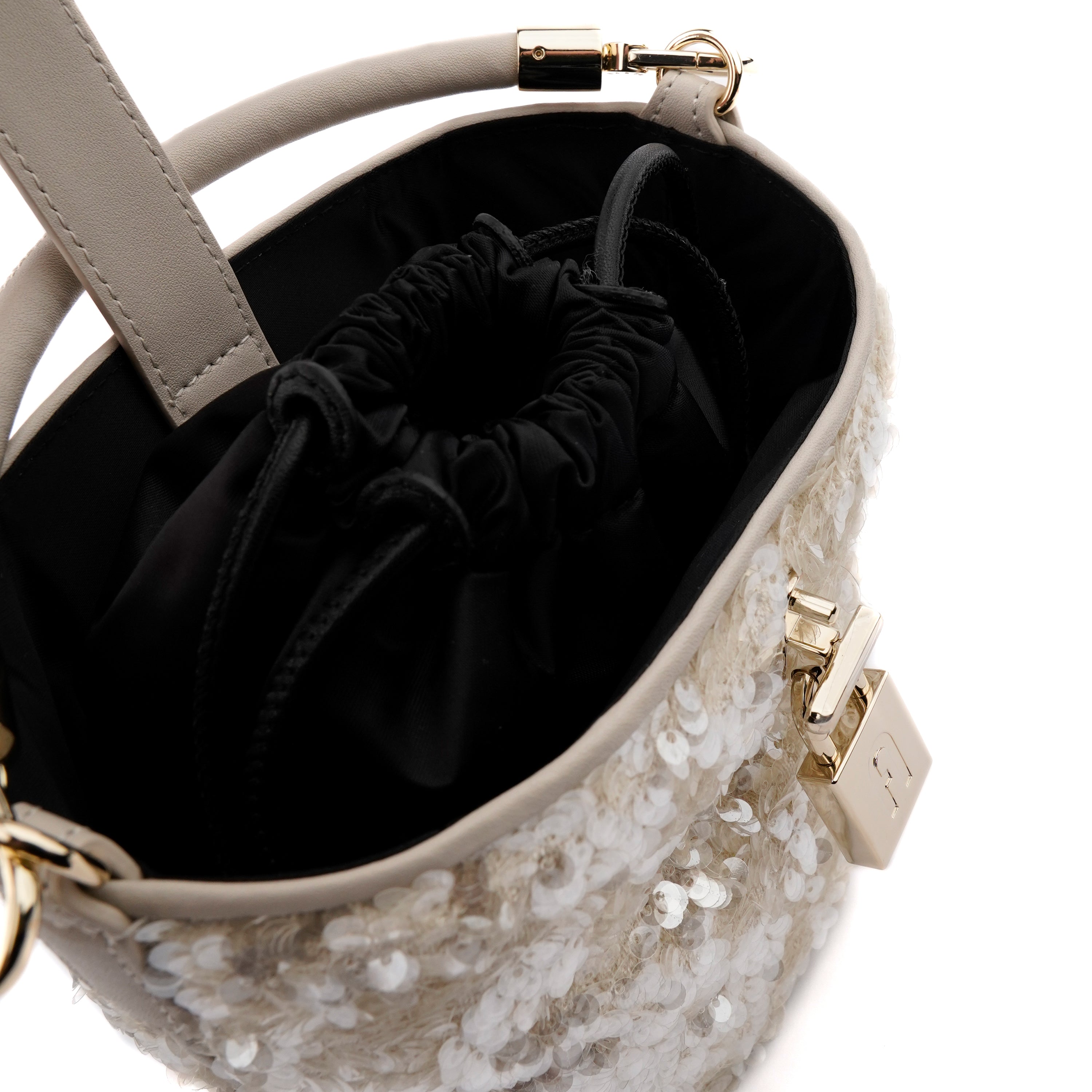 Geanta Furla Artemis bucket sparkling crossbody