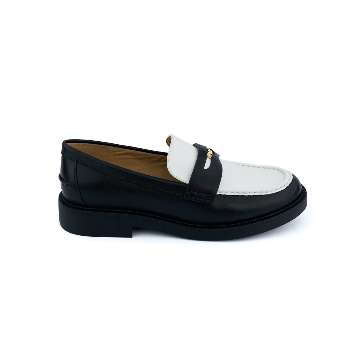 Pantofi stil loafers din piele naturala Michael Kors Eden
