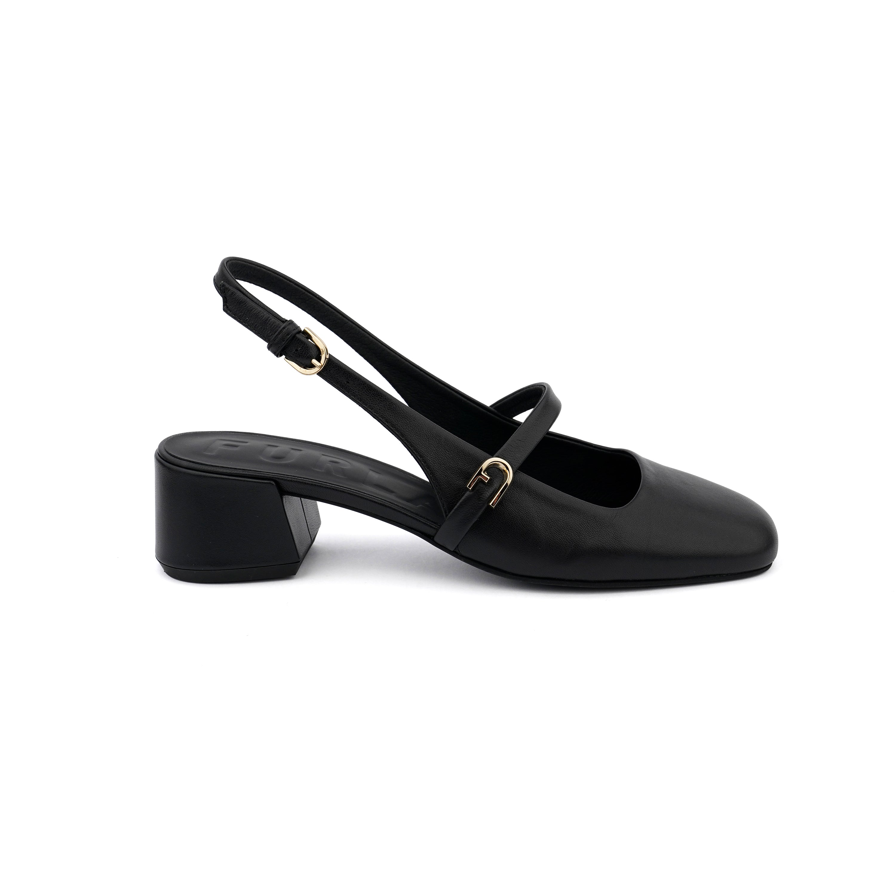 Pantofi Furla Mary Jane slip-on pump