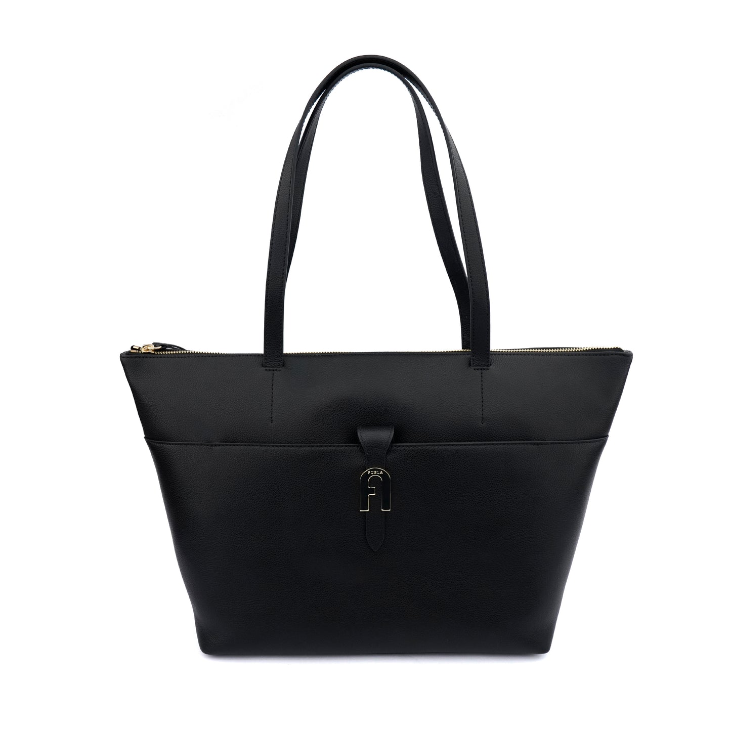 Geantă shopper Furla Miasofia piele structurată