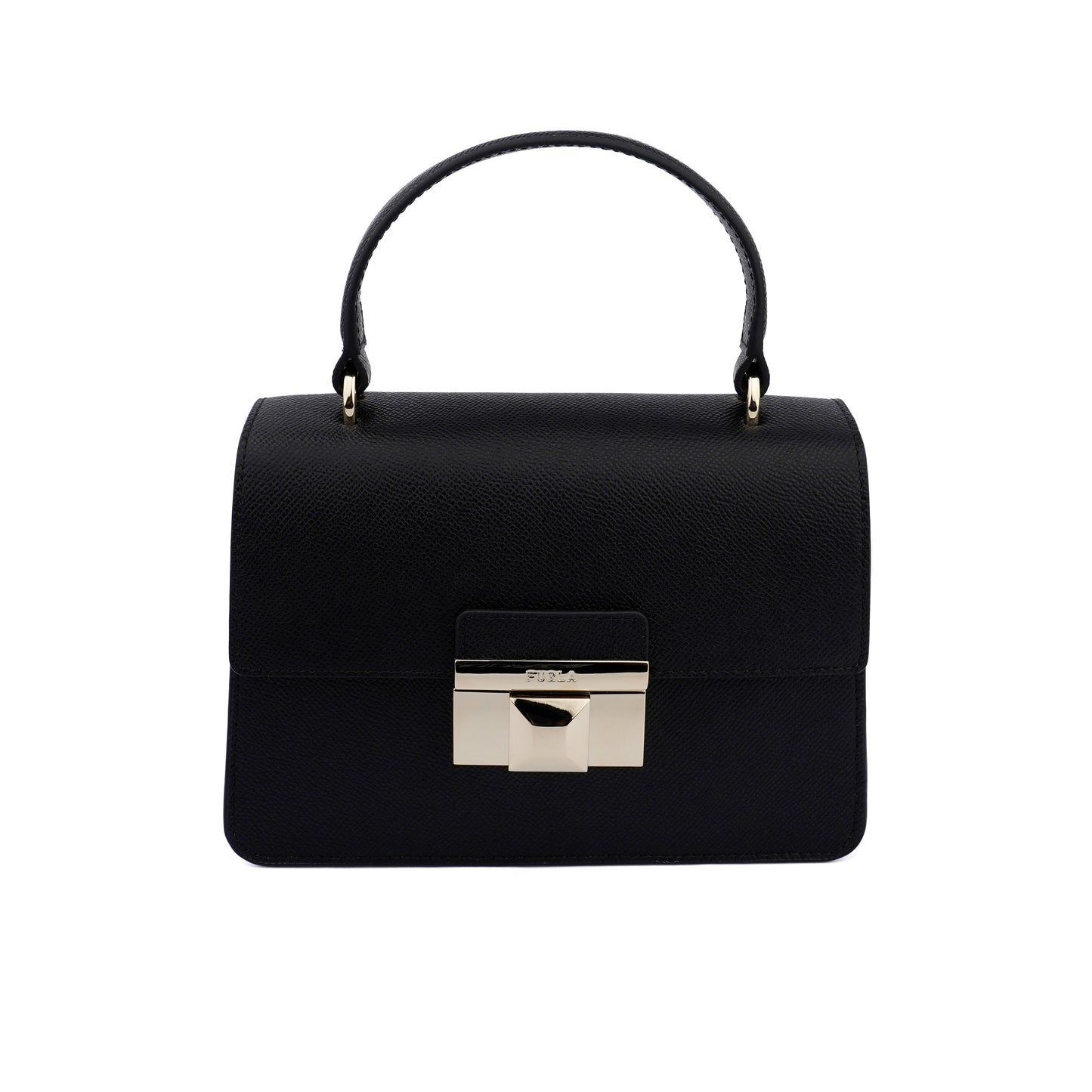 Geantă  Furla Venere top handle neagra