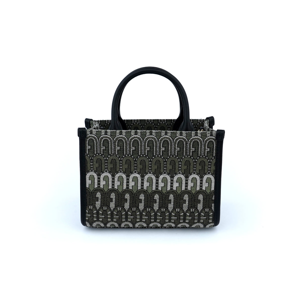 Geantă din jaquard crossbody Furla Opportunity