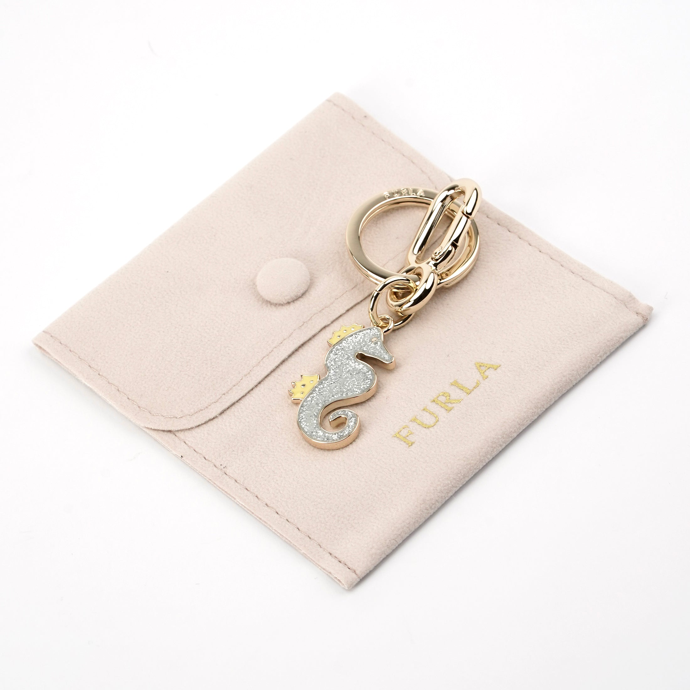Breloc Furla seahorse - Beautyflyplace