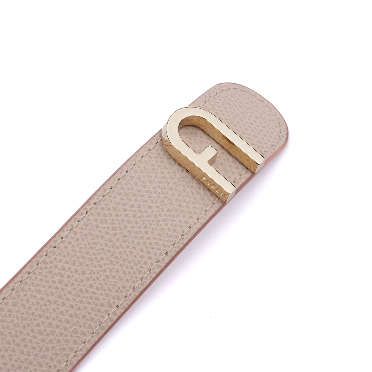 Curea Furla Flow reversibilă – Bej/Roz Pudrat