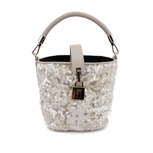 Geanta Furla Artemis bucket sparkling crossbody