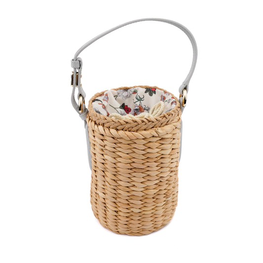 Geanta ratan Furla Danae bucket