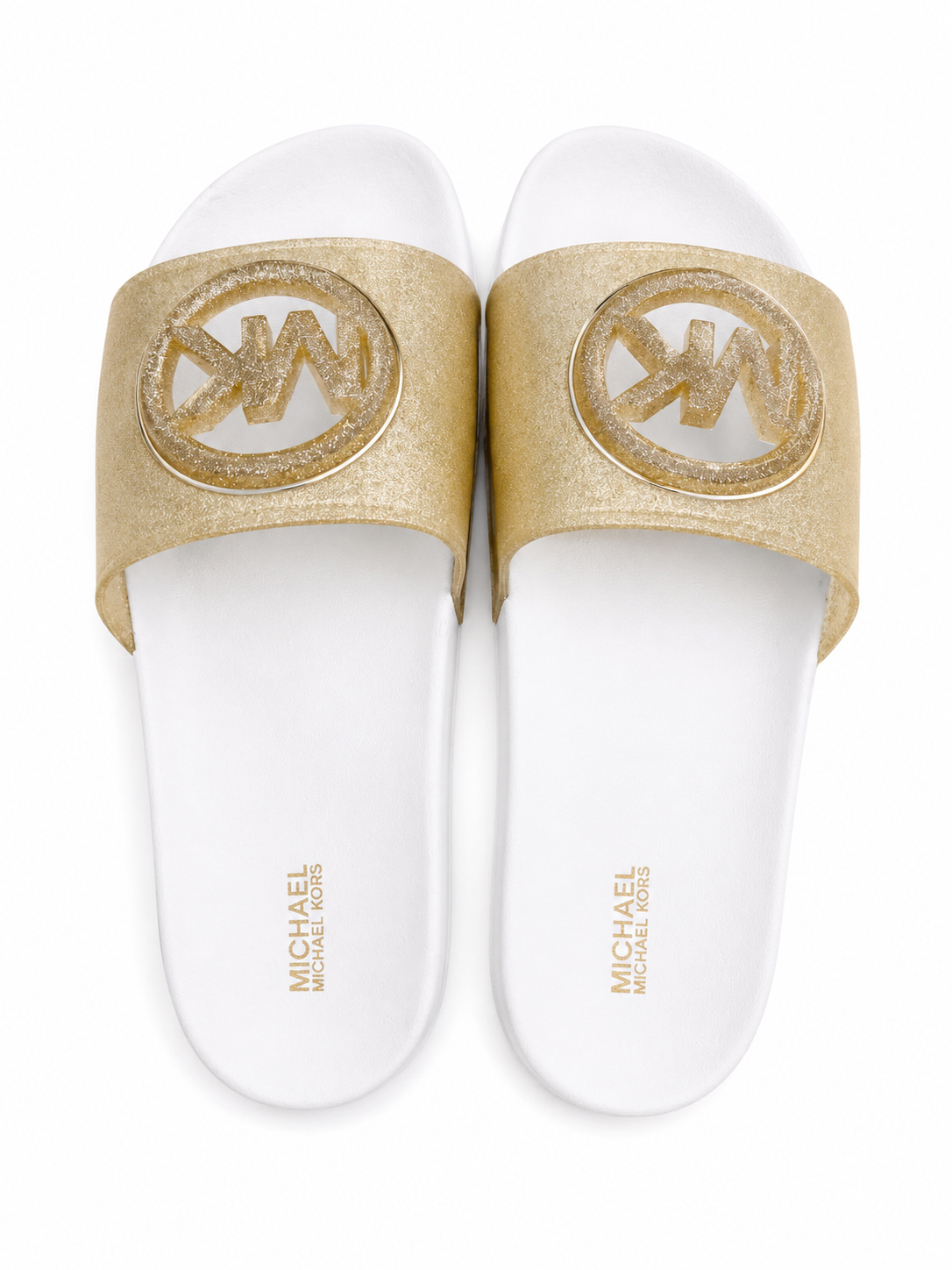 Papuci Michael Kors Slide Cut out