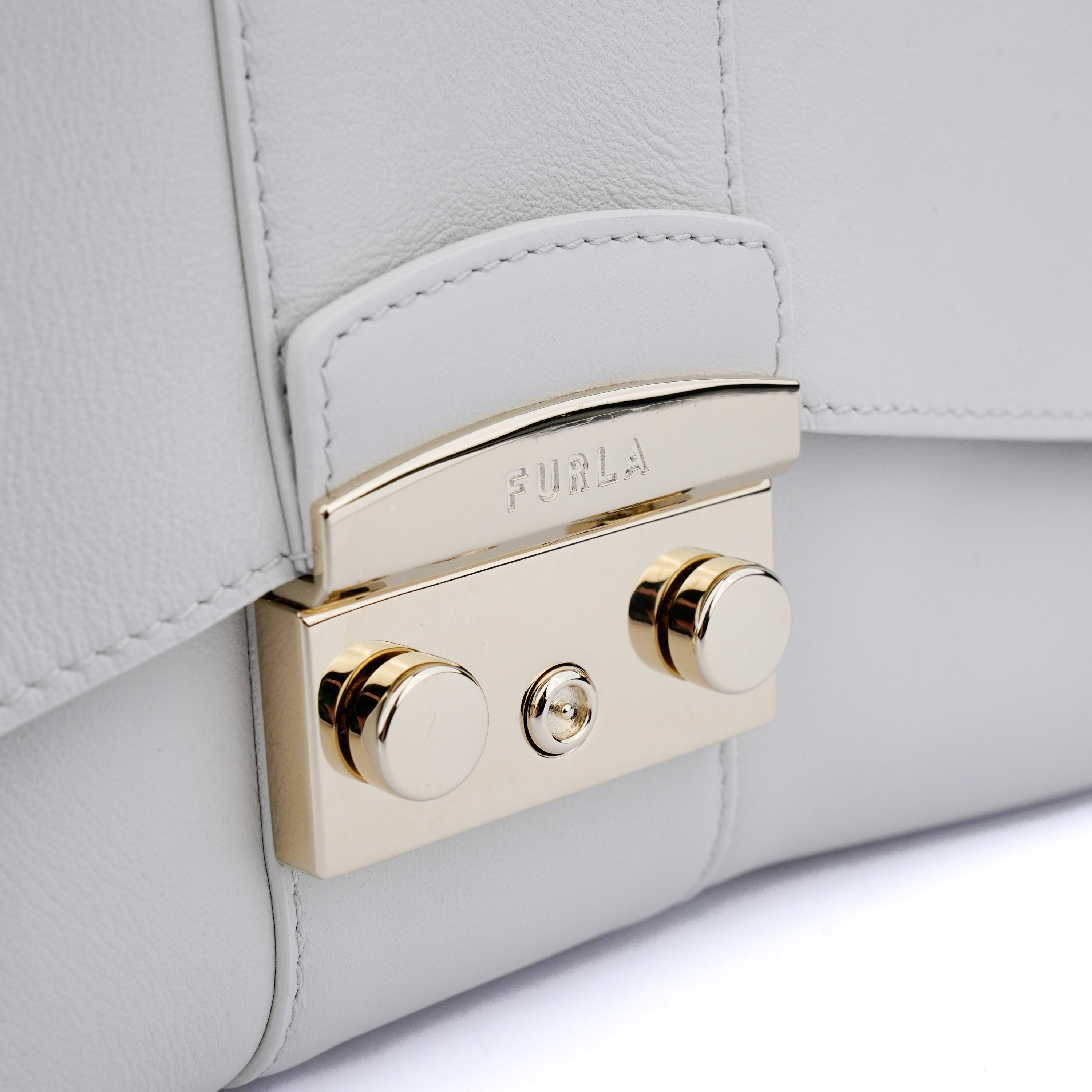 Geantă Furla Metropolis Clutch Large