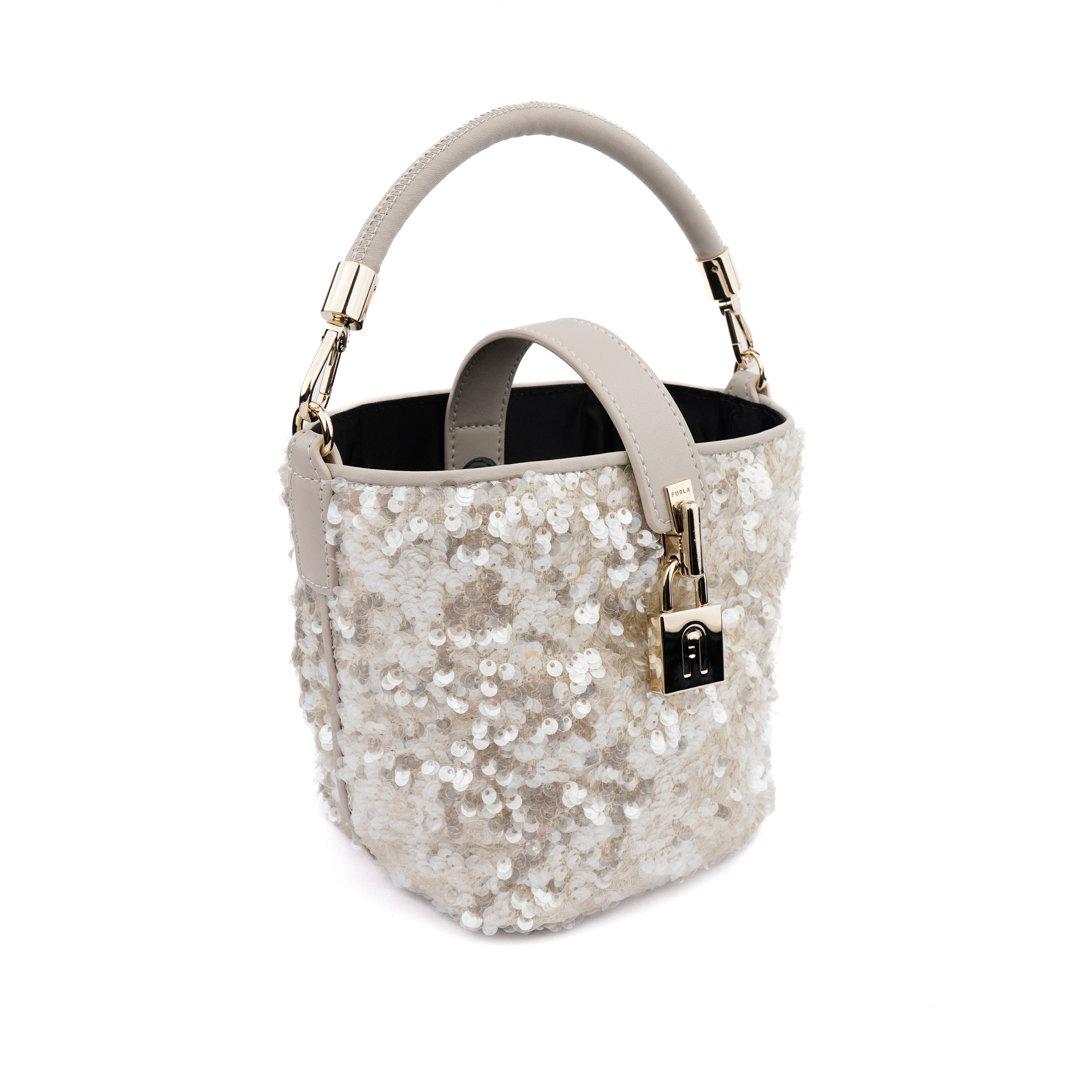 Geanta Furla Artemis bucket sparkling crossbody