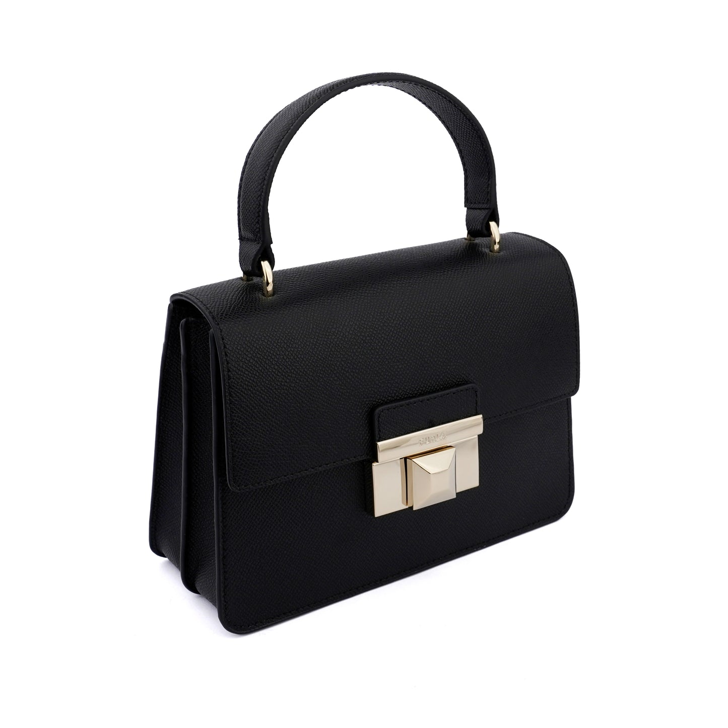 Geantă  Furla Venere top handle neagra