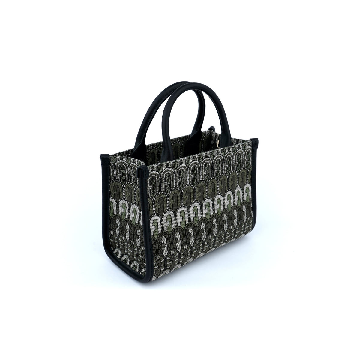 Geantă din jaquard crossbody Furla Opportunity