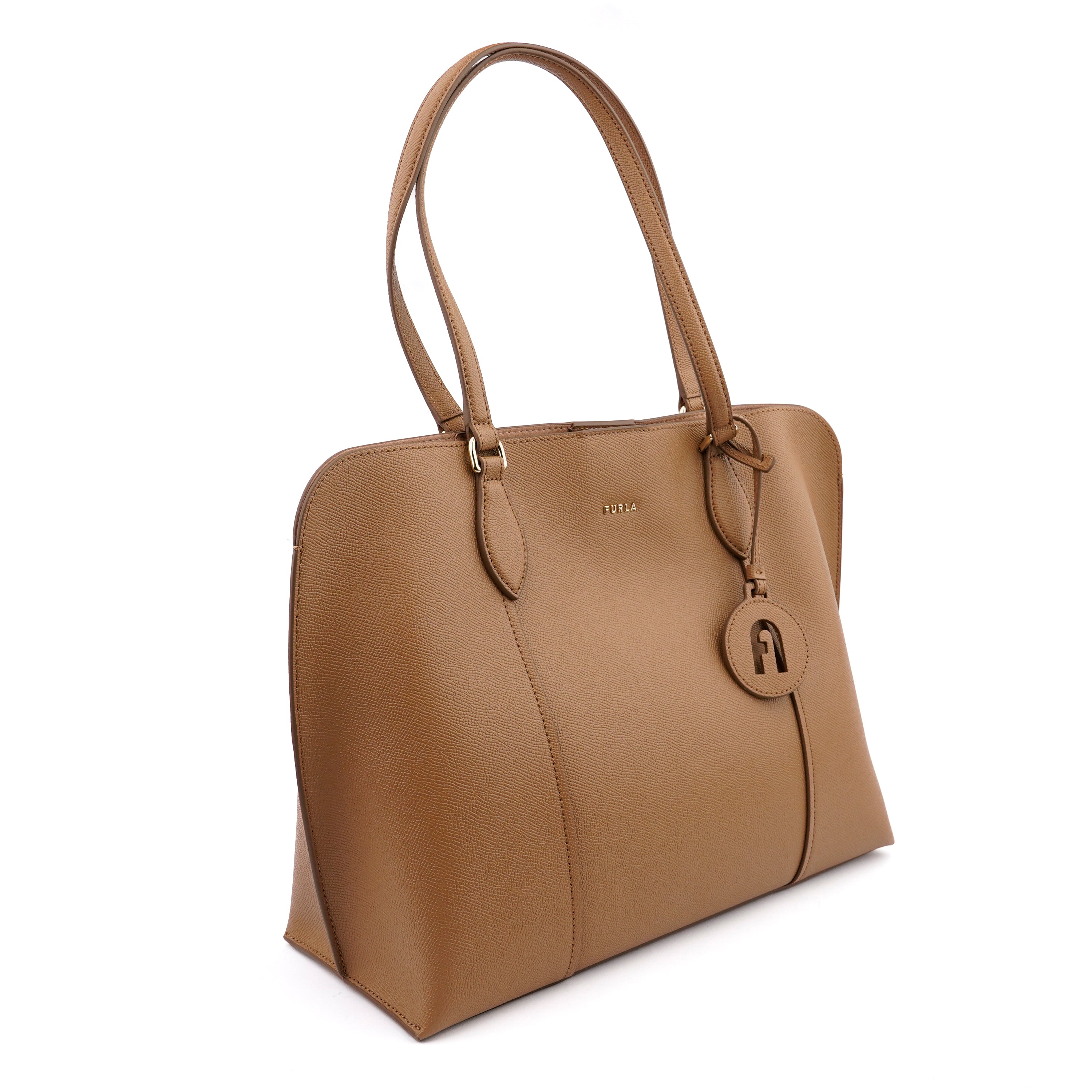 Geanta Furla Vittoria Large tote din piele