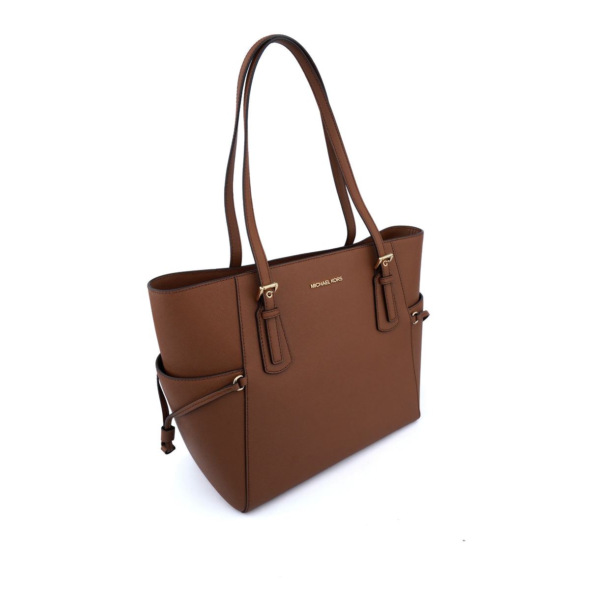 Geantă tote Michael Kors Voyager din piele naturală – Luggage