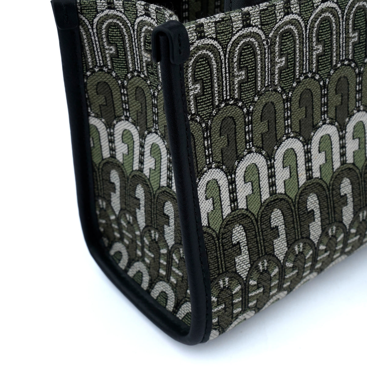 Geantă din jaquard crossbody Furla Opportunity