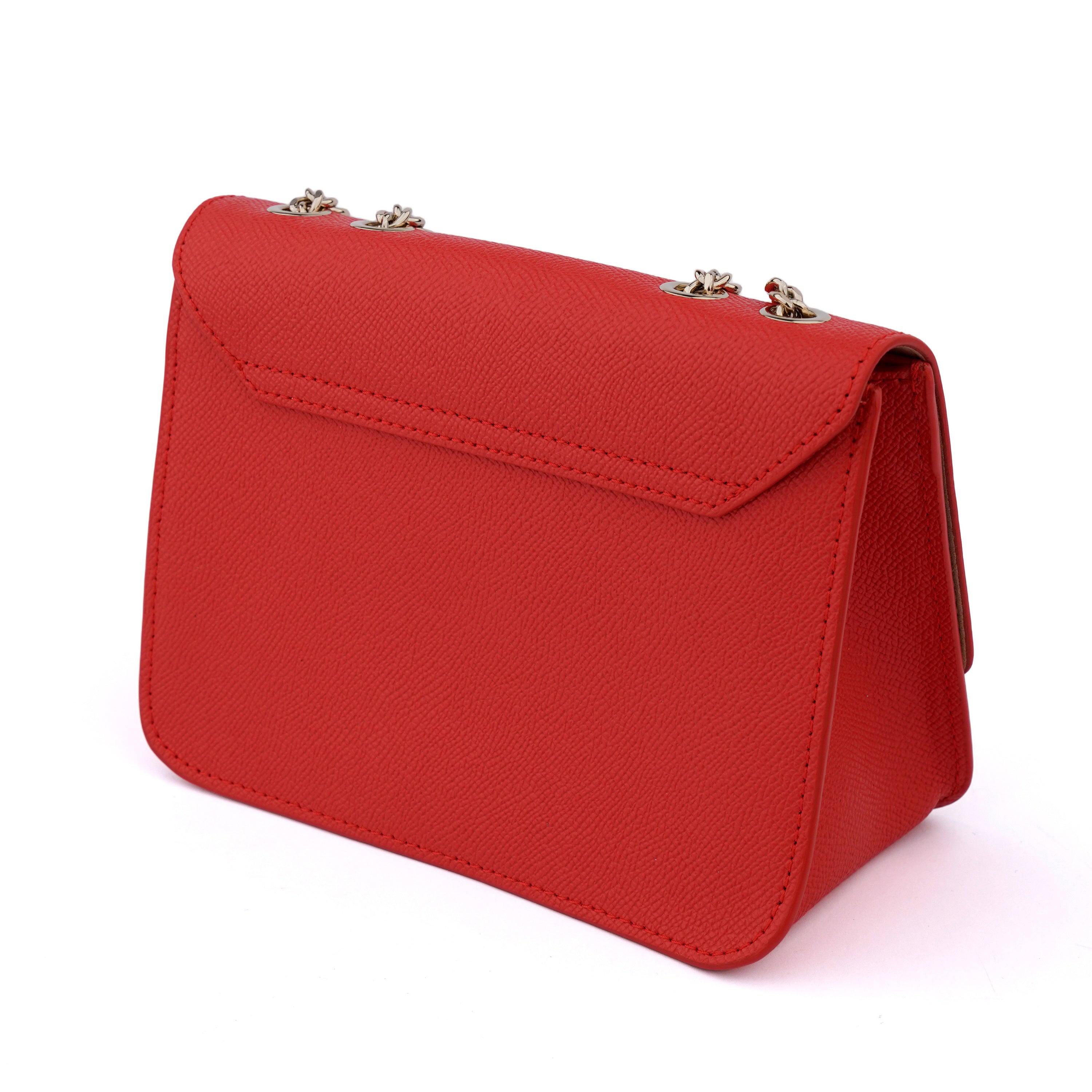 Geanta Furla Venere mini chain corai