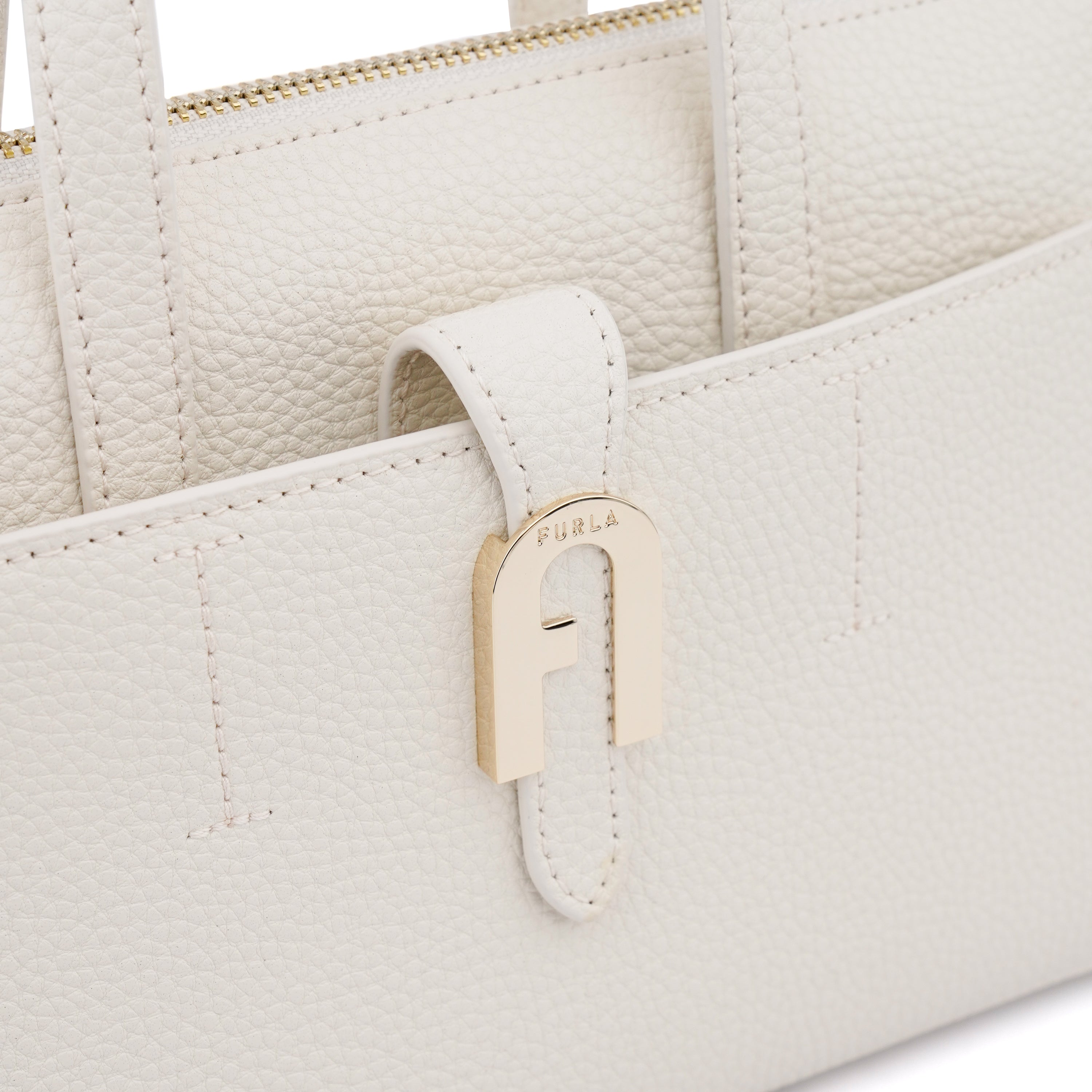 Geanta Furla Miasofia Boston  small white