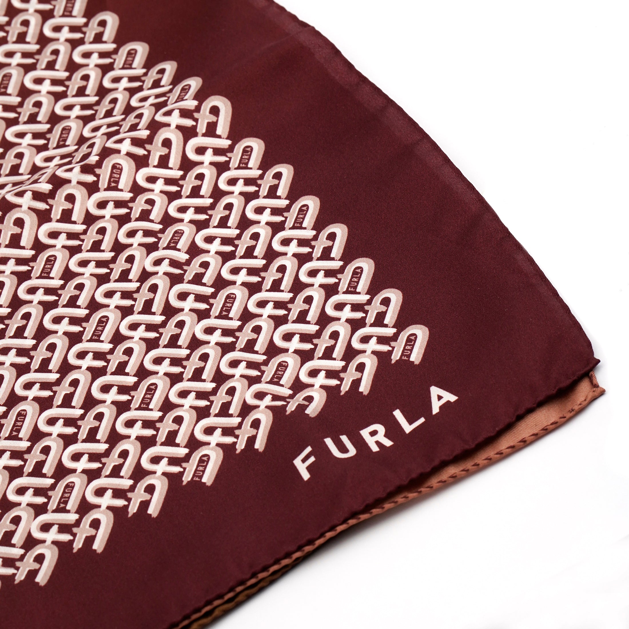 Esarfă Furla mătase naturală - Beautyflyplace