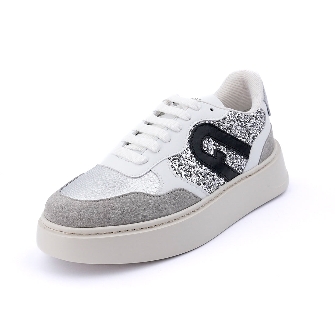 Furla Lace up Glitter Sneakers