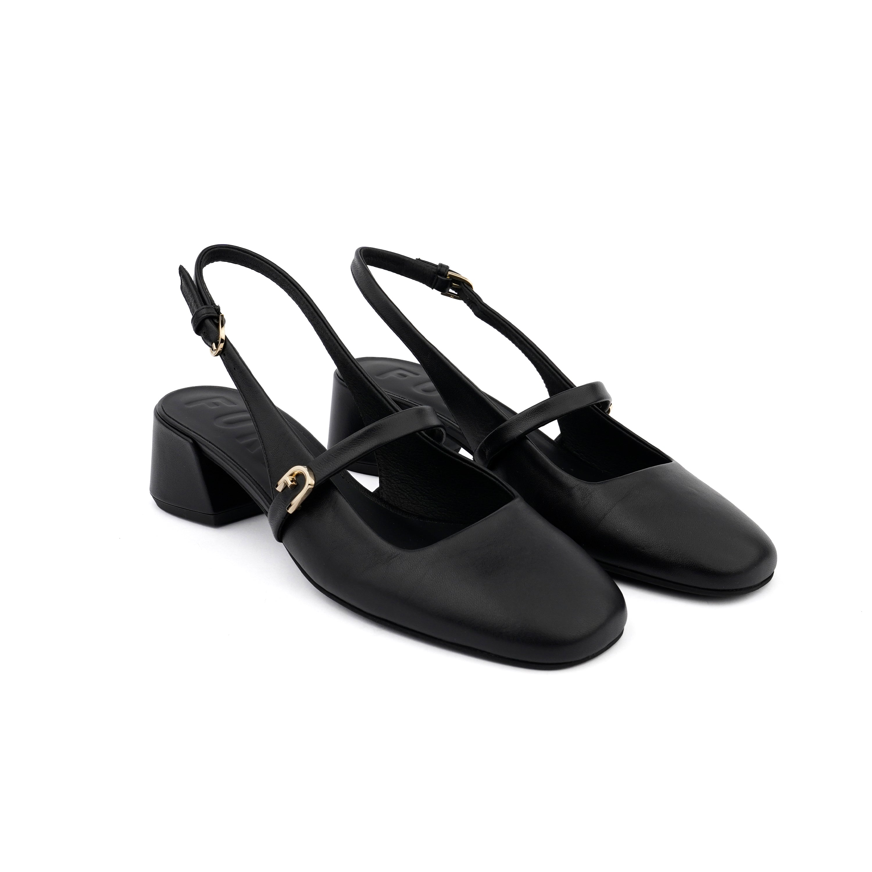 Pantofi Furla Mary Jane slip-on pump