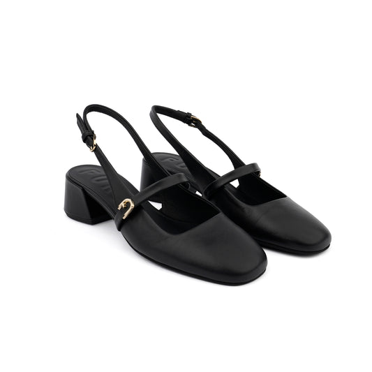 Pantofi Furla Mary Jane slip-on pump