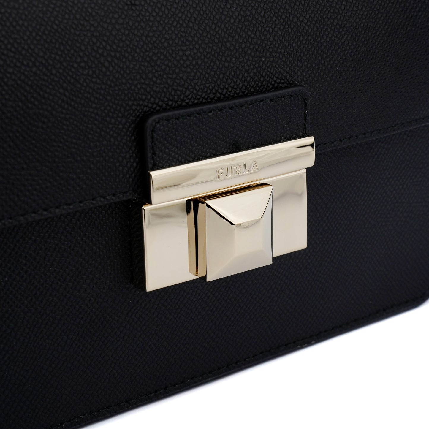 Geantă  Furla Venere top handle neagra