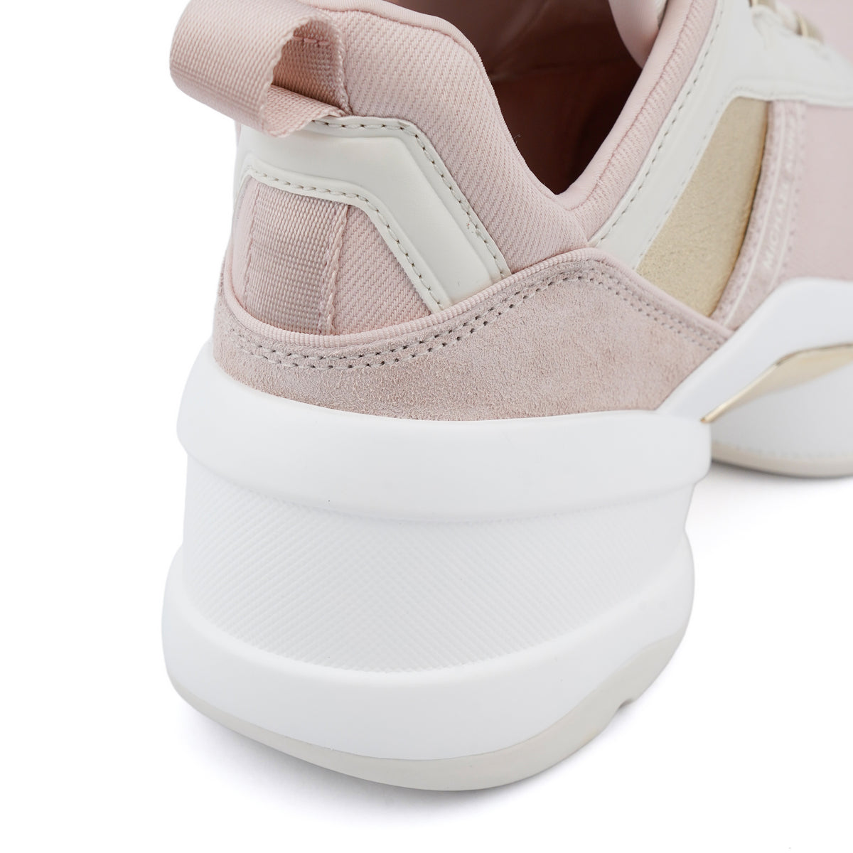 Pantofi sport Michael Kors Olympia cu platformă – Roz pudră