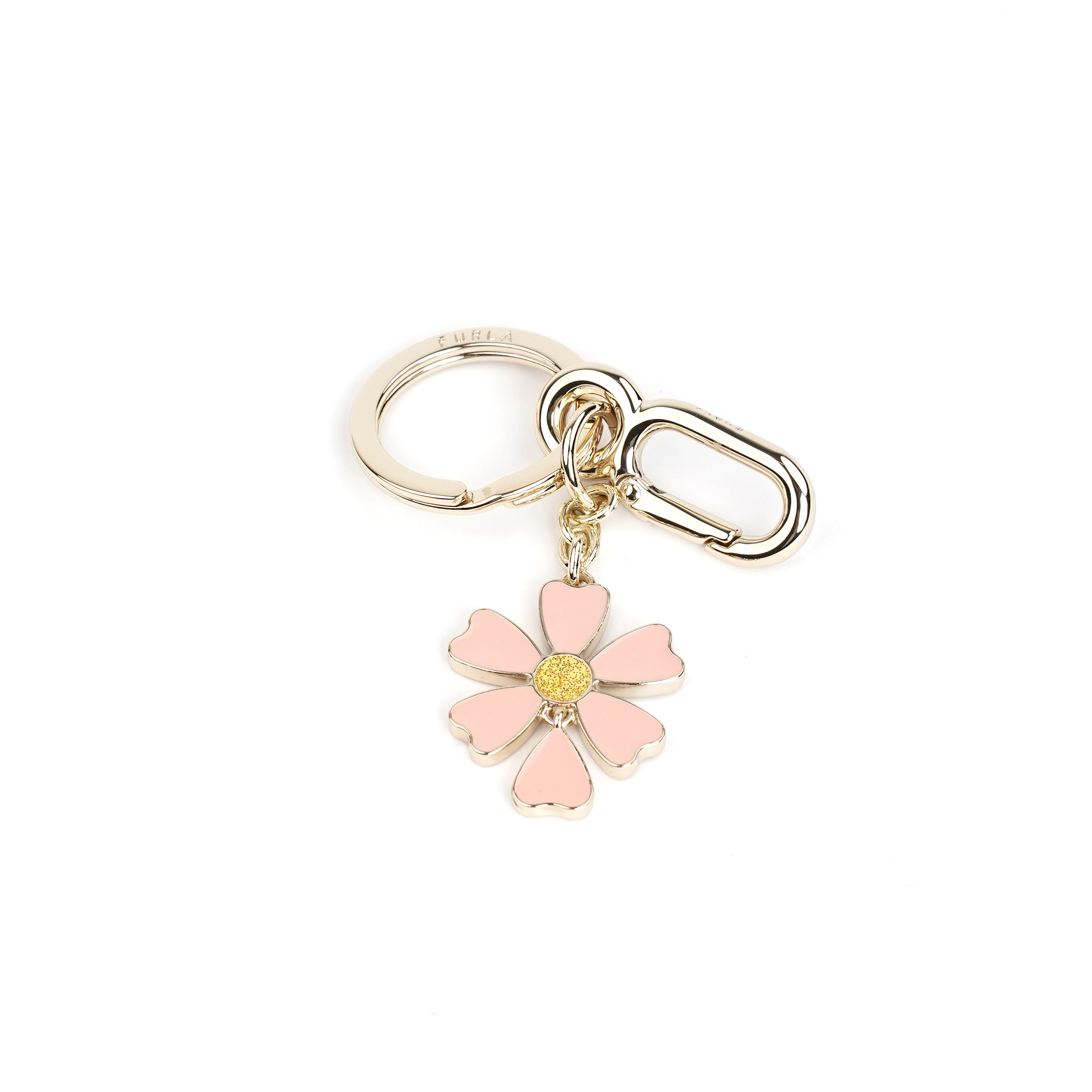 Breloc Furla Pink Daisy - Beautyflyplace